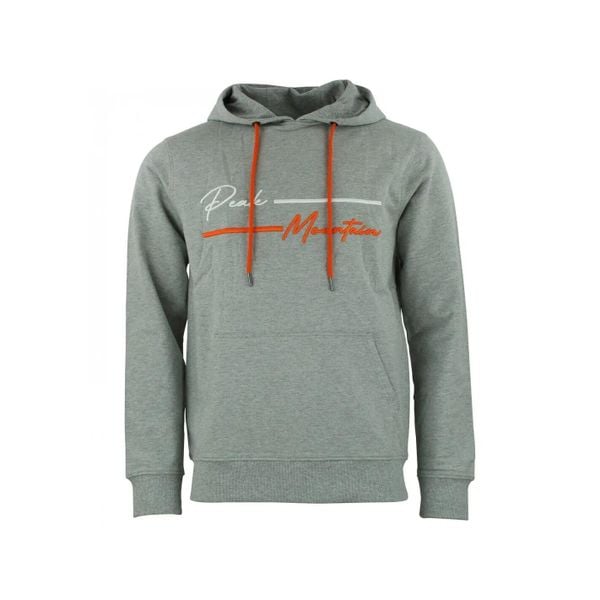 Bawełniana bluza Peak Mountain French Terry. Szare bluzy męskie Peak Mountain, xl, bez wzorów, z bawełny. Za 179.00 zł.
