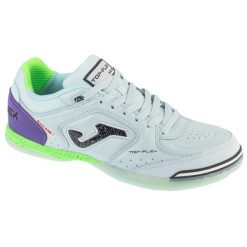 Buty halowe do piłki nożnej męskie, Top Flex 25 TOPW IN. Czarne buty sportowe męskie Joma, bez zapięcia, do piłki nożnej. Za 299.99 zł.