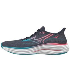 Buty Do Biegania Mizuno Shoe Wave Rider 29 Dorośli. Niebieskie buty sportowe męskie Mizuno, bez zapięcia, do biegania. W wyprzedaży za 543.50 zł.