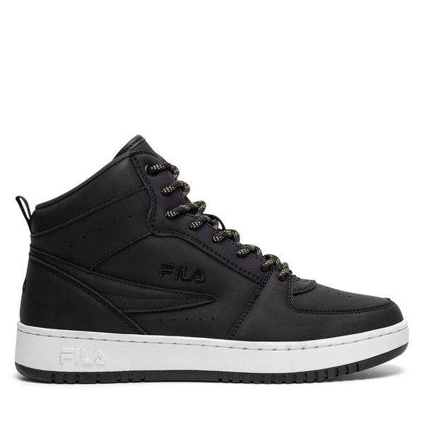 Sneakersy Fila. Czarne trampki i tenisówki chłopięce Fila, bez wzorów, bez zapięcia. Za 249.99 zł.