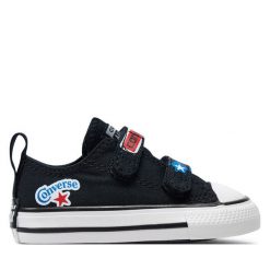 Trampki Converse. Brązowe półbuty chłopięce Converse, bez wzorów, retro, bez zapięcia. Za 279.99 zł.
