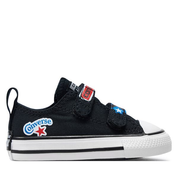Trampki Converse. Brązowe półbuty chłopięce Converse, bez wzorów, retro, bez zapięcia. Za 219.99 zł.