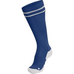Getry piłkarskie dla dorosłych Hummel Element Football Sock. Białe legginsy sportowe męskie Hummel, bez wzorów, do piłki nożnej. Za 38.00 zł.