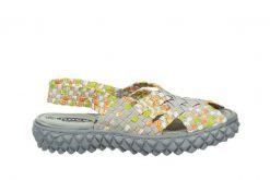 Sandały Rock Dakota Grey Veggie 032053, Szary, Materiał - 41. Szare sandały damskie Rock Spring, bez wzorów, z materiału, bez obcasa, bez zapięcia. W wyprzedaży za 164.99 zł.