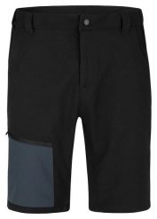 Męskie spodenki sportowe Loap Uzac czarne. Czarne krótkie spodenki sportowe męskie ÀLG, l, bez wzorów, z elastanu, trekkingowe. Za 219.99 zł.