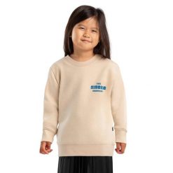 Dziewczęca bluza dresowa Lifestyle Siroko Gang-G. Brązowe bluzy dla dziewczynek SIROKO, bez wzorów, z dresówki, bez ramiączek, bez kaptura. W wyprzedaży za 63.00 zł.