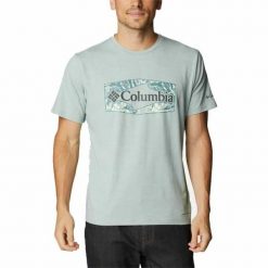 Koszulka sportowa z krótkim rękawem Columbia Sun Trek™ Kolor Zielony. Zielone koszulki sportowe męskie Columbia, m, bez wzorów, bez kołnierzyka, bez ramiączek, trekkingowe. Za 178.75 zł.
