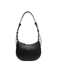 PINKO Torebka Half Moon Baby PE 25 PLTT 103538 A0F1 Czarny. Czarne torebki do ręki damskie Pinko, bez wzorów, ze skóry, bez dodatków. Za 1,089.00 zł.