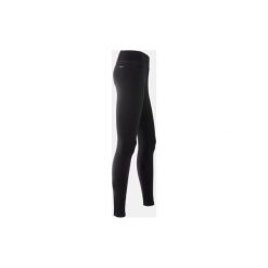 Legginsy slim Gym & Pilates damskie. Czarne legginsy damskie Adidas, s, bez wzorów, z bawełny. Za 119.99 zł.