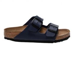 Klapki turystyczne uniseks Birkenstock Arizona 751. Niebieskie buty sportowe męskie Birkenstock, z materiału. Za 519.00 zł.