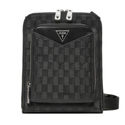 Saszetka Guess. Czarne saszetki męskie Guess, młodzieżowe, małe. Za 219.99 zł.