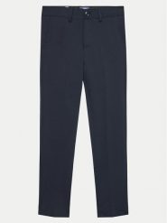 Jack & Jones Junior Spodnie materiałowe Solar 12203547 Granatowy Slim Fit. Niebieskie spodnie materiałowe dla chłopców Jack & Jones Junior, bez wzorów, z materiału. Za 179.99 zł.