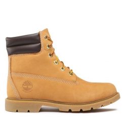 Trapery Timberland. Brązowe śniegowce i trapery damskie Timberland. Za 849.99 zł.
