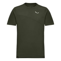 T-shirt Salewa Puez Sporty Dry. Czarne t-shirty męskie Salewa, na lato, s, bez wzorów, klasyczne, bez kołnierzyka. Za 214.00 zł.