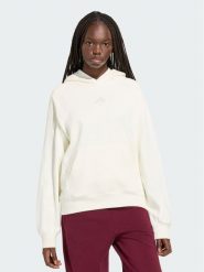 Adidas Bluza 164804 Biały Loose Fit. Białe bluzy damskie Adidas, l, bez wzorów, bez kaptura. Za 278.99 zł.