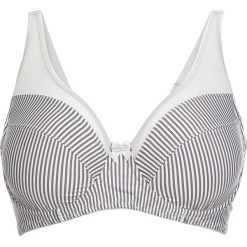 Biustonosz minimizer bonprix matowy srebrny - szary z nadrukiem. Biustonosze marki bonprix. Za 54.99 zł.