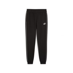 Męskie spodnie dresowe PUMA Sport PUMA Black. Czarne spodnie sportowe męskie Puma, m, bez wzorów, z dresówki, do biegania. W wyprzedaży za 104.00 zł.