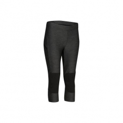 Legginsy turystyczne FH500 Helium damskie. Czarne legginsy damskie QUECHUA, z elastanu. Za 69.99 zł.