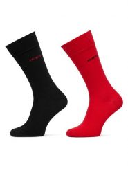 HUGO Skarpety długie 50468099 Kolorowy. Skarpety męskie Hugo, bez wzorów, z bawełny. Za 59.99 zł.