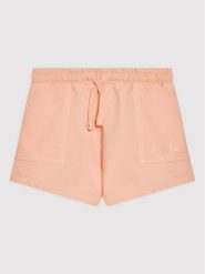 Guess Szorty sportowe J2GD01 KB4O0 Pomarańczowy Regular Fit. Brązowe spodenki dla dziewczynek Guess, z aplikacjami, z bawełny, sportowe. Za 109.99 zł.