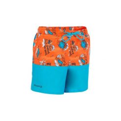 Spodenki BBS 500 Coast JR. Zielone szorty dla chłopców OLAIAN, z tkaniny. W wyprzedaży za 29.99 zł.