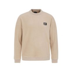 Polarowa bluza Protest Nollie. Brązowe bluzy męskie Protest, m, bez wzorów, z polaru, bez kaptura. Za 274.50 zł.