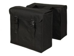 Podwójna Torba Rowerowa 34 Litry 37 X 33 X 14Cm (2X) - Czarny / Czarny. Czarne torby i plecaki dziecięce GREENLANDS, z materiału. Za 158.15 zł.