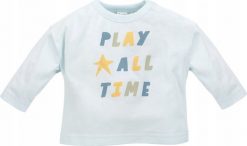 PINOKIO Bluzka z długim rękawem bawełniana dla chłopca Fun Time Pinokio 62. Koszule dla chłopców Pinokio, bez wzorów, z bawełny, bez kołnierzyka, bez ramiączek. Za 30.69 zł.