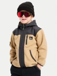 Quiksilver Kurtka przejściowa Back To S School EQKPF03012 Beżowy Relaxed Fit. Brązowe kurtki i płaszcze dla chłopców Quiksilver, bez wzorów, z syntetyku, bez kaptura. Za 229.99 zł.