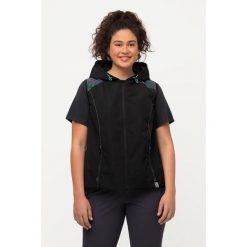 Damskie Kamizelka funkcyjna HYPRAR odblaski hydrofobowa. Czarne kurtki sportowe damskie Ulla Popken, plus size, bez wzorów, z materiału, bez kaptura, trekkingowe. W wyprzedaży za 343.99 zł.