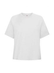 Clique Over-T Women Oversize T-shirt z białej bawełny – White. Białe t-shirty damskie CLIQUE, s, bez wzorów, z bawełny, bez kołnierzyka. Za 124.91 zł.