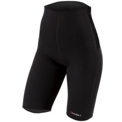 Spodenki szorty wyszczuplające neoprenowe HMS SND1400. Czarne szorty sportowe damskie HMS, xl, bez wzorów, z neoprenu, sportowe. Za 71.73 zł.