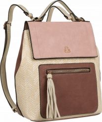 LuluCastagnette Elegancki plecak damski ze skóry ekologicznej LuluCastagnette NoSize. Plecaki damskie LuluCastagnette, bez wzorów, ze skóry ekologicznej, eleganckie. Za 291.10 zł.