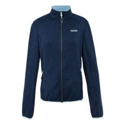 Bluza Polarowa Damska Pełen Suwak Newhill II. Niebieskie bluzy sportowe damskie Regatta, xl, bez wzorów, z polaru, bez kaptura, trekkingowe. Za 82.99 zł.