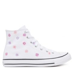 Trampki Converse. Białe trampki i tenisówki damskie Converse, bez wzorów, retro, bez zapięcia. Za 234.99 zł.