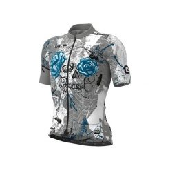Koszulka rowerowa męska Alé Cycling PR-R Skull. Niebieskie buty sportowe męskie ALÉ CYCLING, bez zapięcia, rowerowe. W wyprzedaży za 411.99 zł.
