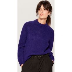 Sweter z wełną - Fioletowy. Fioletowe swetry damskie Mohito, z wełny. Za 149.99 zł.