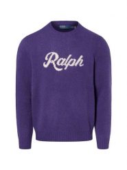 Polo Ralph Lauren sweter wełniany z kaszmirem Mężczyźni Wełna lila, M. Swetry przez głowę męskie Polo Ralph Lauren, m, bez wzorów, z kaszmiru, bez kołnierzyka. Za 1,799.95 zł.