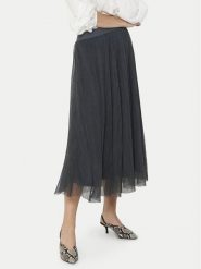 ONLY Spódnica midi Lavina 15214303 Szary Regular Fit. Szare spódnice damskie Only, s, bez wzorów, z syntetyku, midi. Za 169.99 zł.