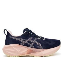 Buty do biegania Asics. Niebieskie obuwie sportowe damskie Asics, bez wzorów, do biegania. Za 639.99 zł.