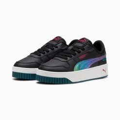 Puma Buty Carina Street Bouncy Sky Jr 39797502. Czarne obuwie sportowe damskie Puma, bez wzorów, z gumy. Za 182.99 zł.