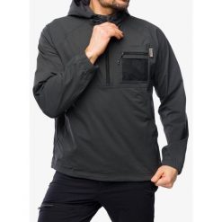 Kurtka przeciwwiatrowa męska Royal Robbins Merced Anorak. Szare kurtki sportowe męskie ROYAL ROBBINS, m, bez wzorów, z softshellu, trekkingowe. Za 482.99 zł.