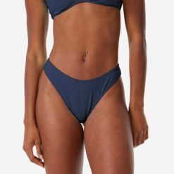 Dół kostiumu kąpielowego damski Roxy High Leg Cheeky. Niebieskie bikini damskie Roxy, xl, bez wzorów. Za 69.99 zł.
