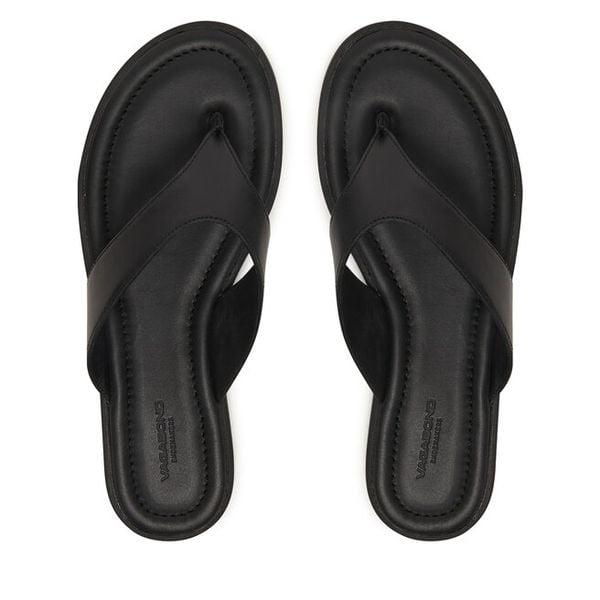 Japonki Vagabond Shoemakers. Czarne klapki damskie Vagabond Shoemakers, bez wzorów, bez obcasa. Za 389.99 zł.