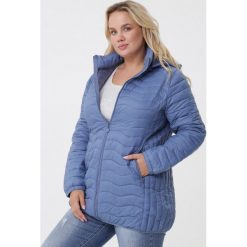 Niebieska Kurtka Frankie. Niebieskie kurtki damskie Born2be, xl, bez wzorów. Za 159.99 zł.
