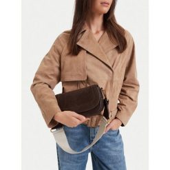 Torebka Badura. Brązowe torebki do ręki damskie Badura, bez wzorów, klasyczne, bez dodatków. Za 329.99 zł.
