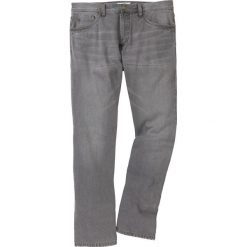 Dżinsy Regular Fit Straight bonprix szary "used". Jeansy męskie marki bonprix. Za 99.99 zł.