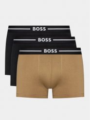 BOSS Komplet bokserek 50508878 Kolorowy. Bokserki męskie Boss, m, bez wzorów, z bawełny. Za 149.99 zł.