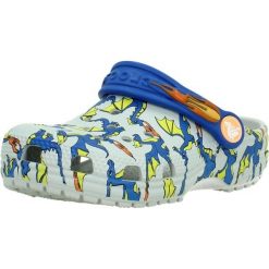 Sandały CROCS ZUHECO CLASSIC DRAGON Biały. Białe sandały męskie Crocs, z materiału, bez zapięcia. Za 189.99 zł.