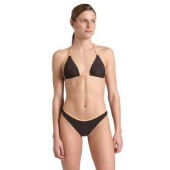 Strój kąpielowy damski dwuczęściowy bikini na basen plażę Arena Profile. Brązowe bikini damskie Arena, s, bez wzorów. Za 49.99 zł.